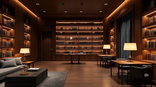 Bibliothèque sur mesure : échantillons gratuits pour un projet personnalisé