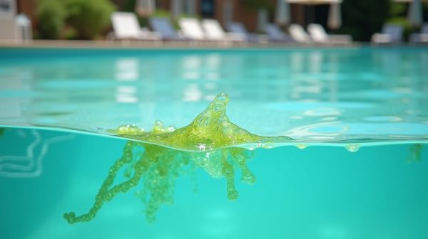 Que faire si votre eau verte de piscine révèle des algues?