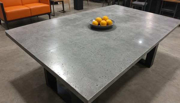 Table béton ciré : l'art de la personnalisation élégante
